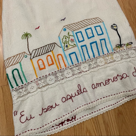 Vintage Embroidered Beach Summer Dress - Picture 10 of 11